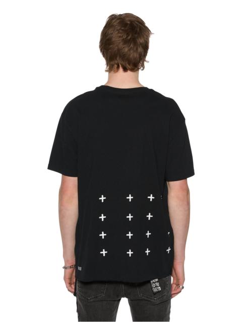 Ksubi 4 X 4 BIGGIE SS TEE JET BLACK
