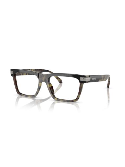 VERSACE Versace Demo Square Men's Eyeglasses VE3354 5456 53