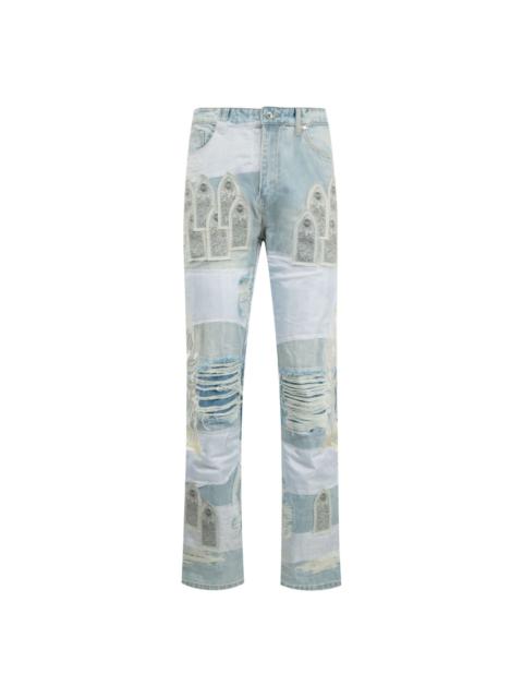 Winged Organza jeans