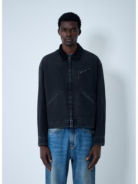 Maison Margiela Maison Margiela Men Denim Zip-Up Jacket