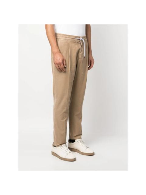 Brunello Cucinelli Brunello Cucinelli Men'S Beige Drawstring Corduroy Trousers