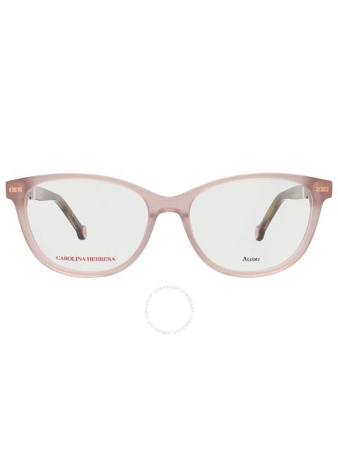 CAROLINA HERRERA Carolina Herrera Demo Cat Eye Ladies Eyeglasses CH 0048 03IO 53
