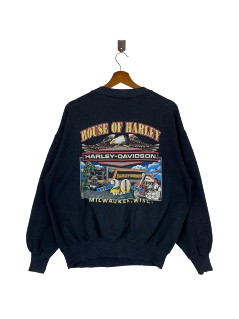 Other Designers Vintage - 90s HARLEY DAVIDSON MOTORCYCLE HOUSE MILWAUKEE