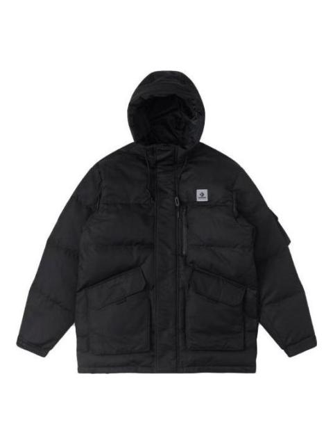 Converse Converse Premium Mid Down Jacket 'Black' 10025249-A03