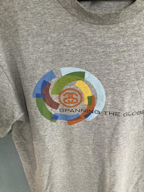 Other Designers Vintage 90s Stussy Spanning The Globe Tshirt Made In Usa