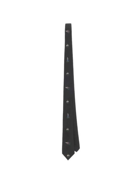 Marni Marni Men Floral Silk Tie