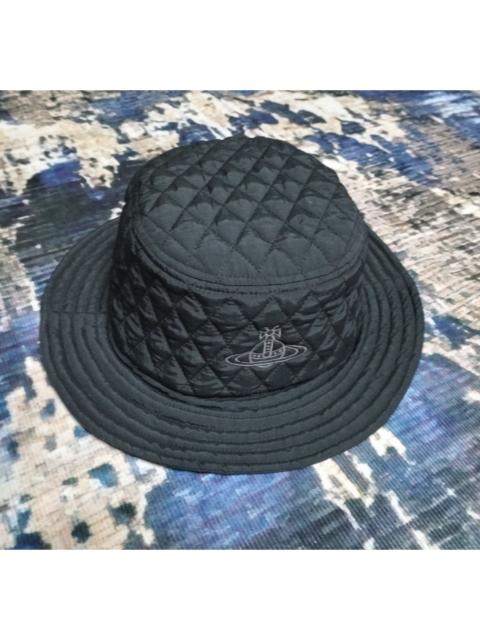 Vivienne Westwood Vivienne Westwood Black Quilted Bucket Hats Size M-S