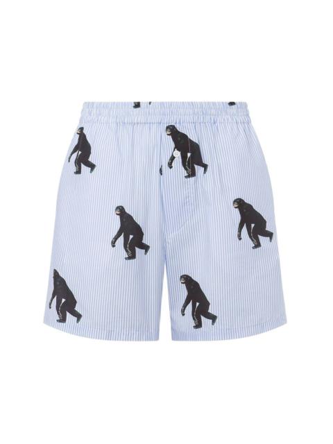 Moschino Moschino Blue Shorts - Bermuda Shorts Men