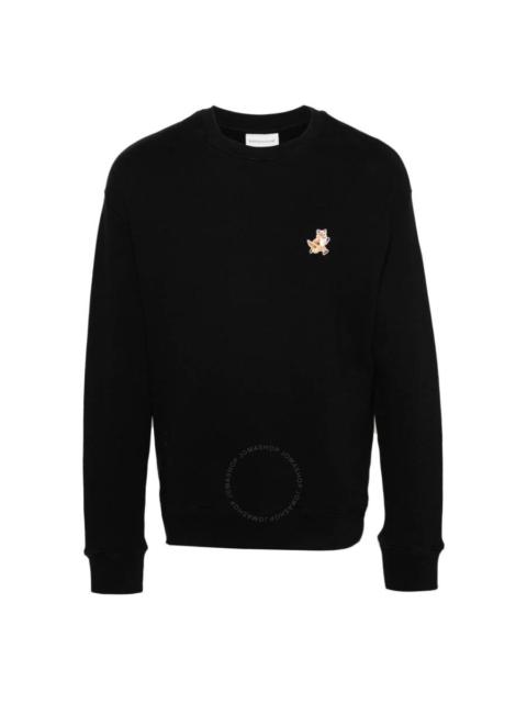 Maison Kitsune Speedy Fox Patch Cotton Sweatshirt
