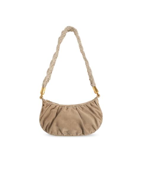 Balmain BALMAIN Ebene Beige Shoulder Bag New & Authentic