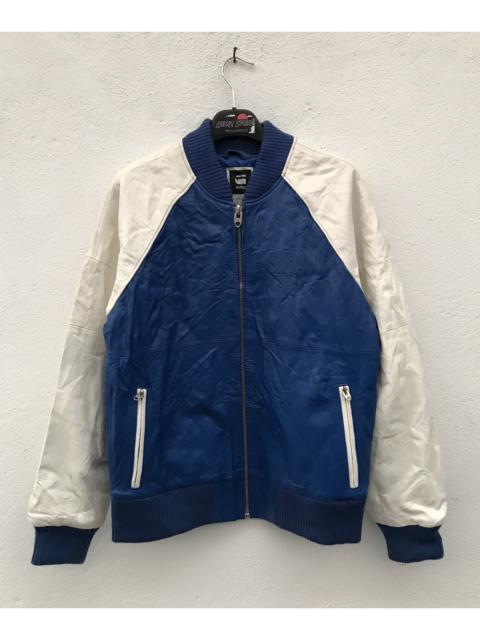 Other Designers Gstar - G Star Raw Baseball Leather Jacket