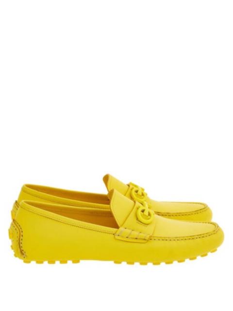 FERRAGAMO Ferragamo Grazioso Gancini Ornament Driver, Size 9 EE