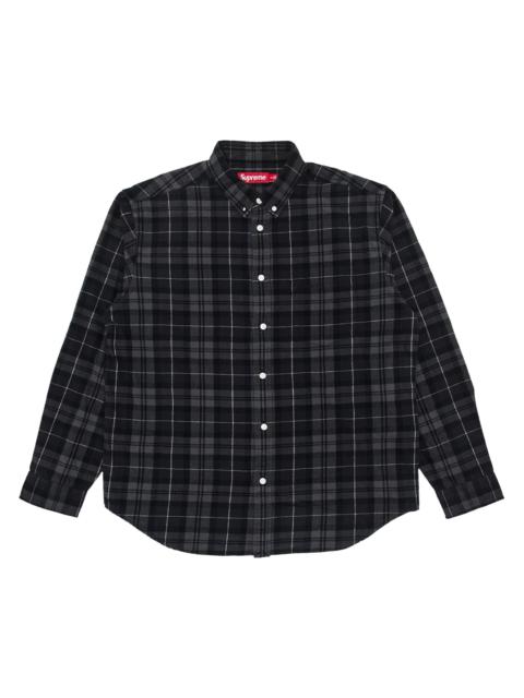Supreme Supreme Plaid Flannel Shirt 'Black'