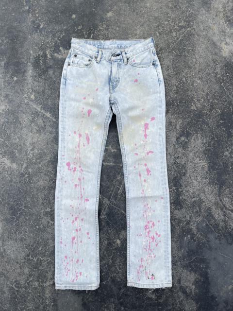 Levi's Colorful🔥🔥Levi’s paint art denim