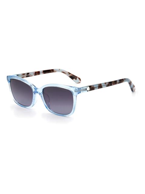 Other Designers Kate Spade Ladies Blue Rectangular Sunglasses TABITHASPJPF3