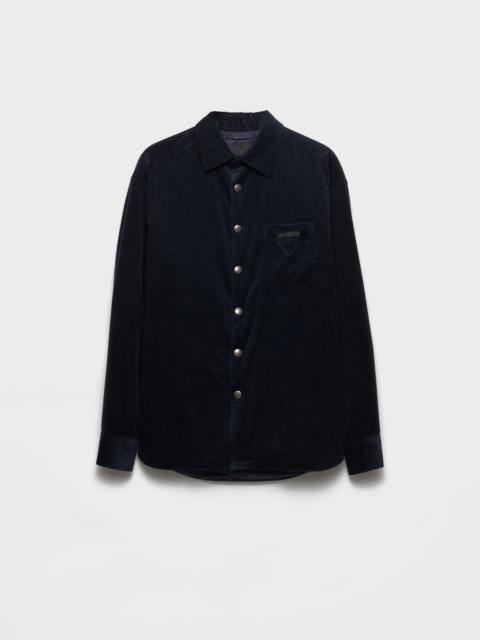 Prada Corduroy shirt