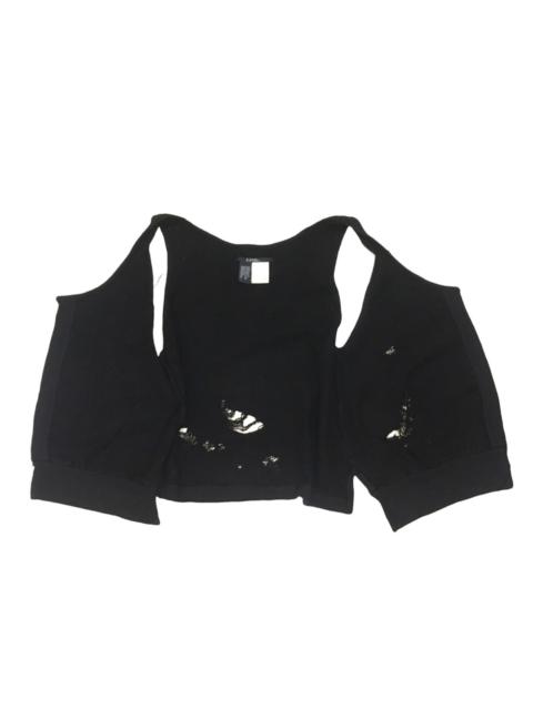 Other Designers Designer - Limi Feu Distress Bondage Vest