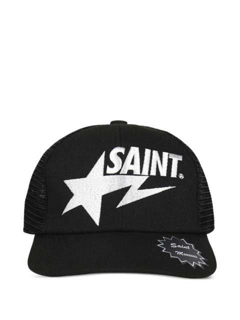 SAINT M×××××× Saint Mxxxxxx Logo Embroidered Cap