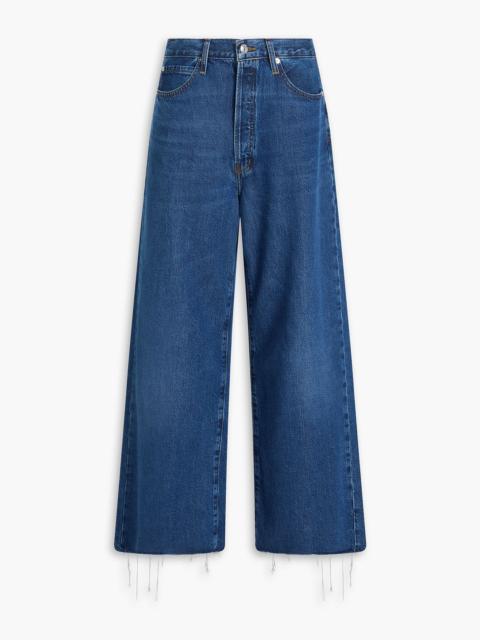 FRAME Le Low Baggy low-rise wide-leg jeans