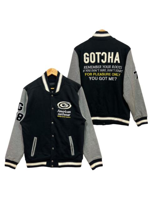 Other Designers Vintage - SURF🔥 GOTCHA AMERICAN SURF CARL. VARSITY JACKET - M