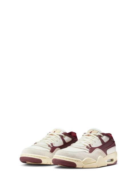 Jordan Air Jordan 4RM Sneaker in Sail/Coconut Milk/Dark Red at Nordstrom
