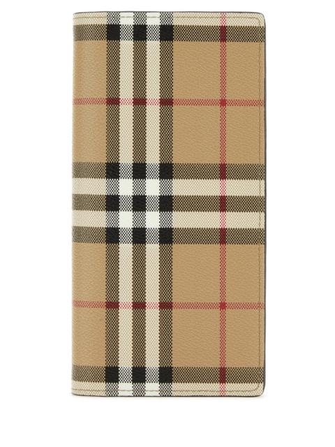 Burberry Printed canvas wallet