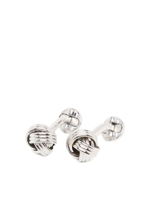 GIORGIO ARMANI KNOT-DETAIL CUFFLINKS