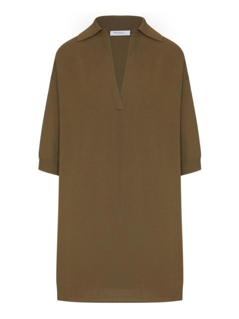 Max Mara Max Mara Women Long Viscose Crepe Sweater