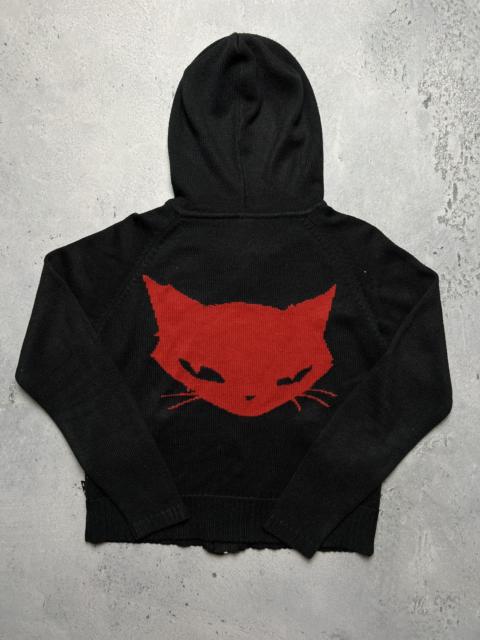Other Designers Vintage - 2005 Cosmic Debris Emily The Strange Bad Kitty Zip-Up Hoodie