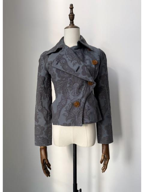 Vivienne Westwood Vivienne Westwood Red Label Vintage Jacquard Asymmetric Short Jacket