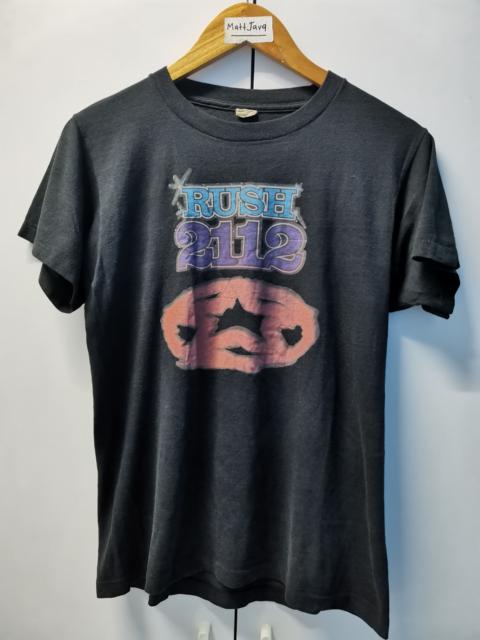 Other Designers Vintage Rush 2112 80s Rock Band Promo Tee Stitches
