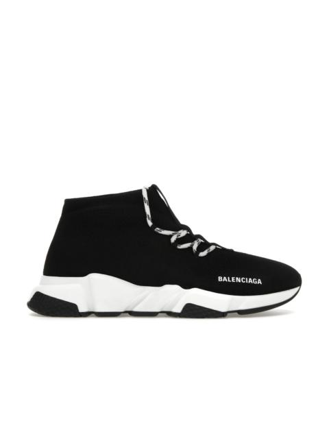 BALENCIAGA Balenciaga Speed Lace Up Black White (Women's)