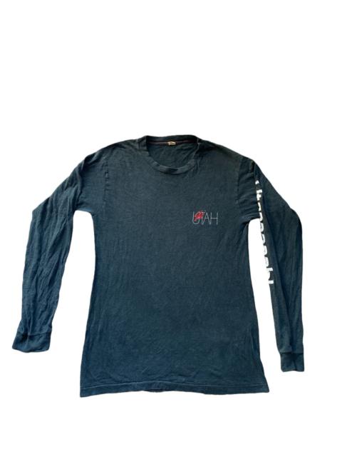 Other Designers Vintage - Vtg Screen Star Utah Ski Long Sleeve Shirt