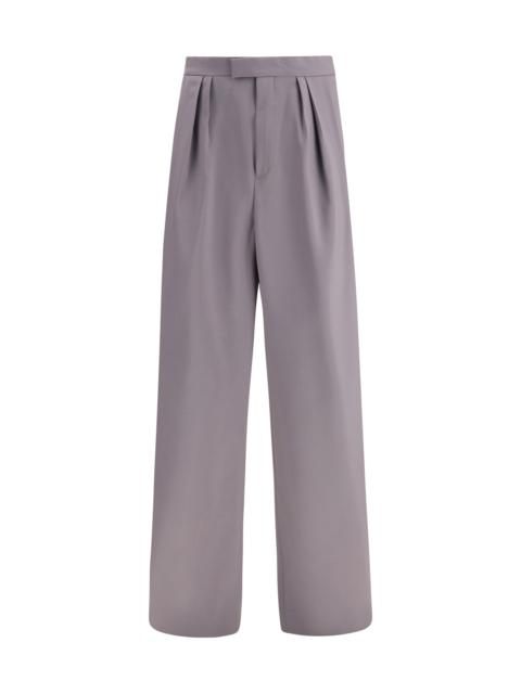 Dries Van Noten Dries Van Noten Preaches Bis In A Wool And Mohair Pants