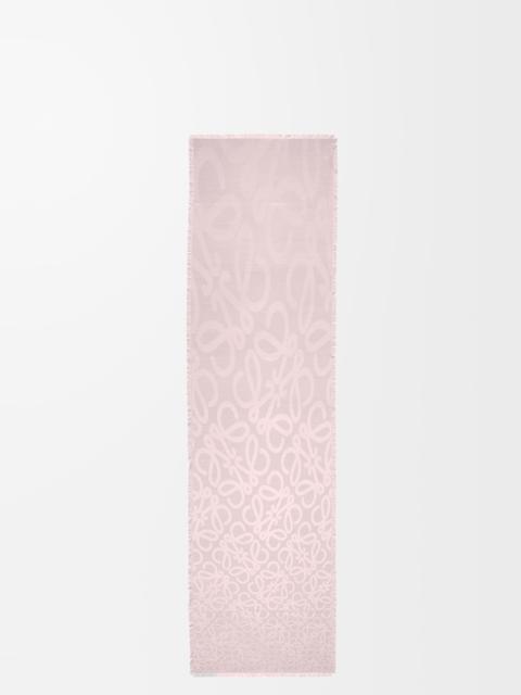 Loewe Scarf in silk and wool
