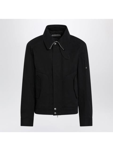 Dries Van Noten DRIES VAN NOTEN Black Cotton Jacket New & Authentic (Men's s