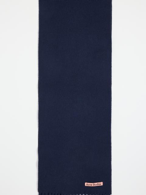 Acne Studios Canada Skinny Wool Scarf