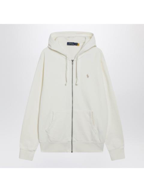 Polo Ralph Lauren Polo Ralph Lauren Ivory Cotton Zip-Up Sweatshirt Men