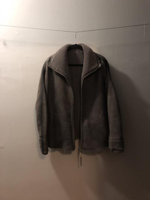 Taped High Neck Gloved Shearling
