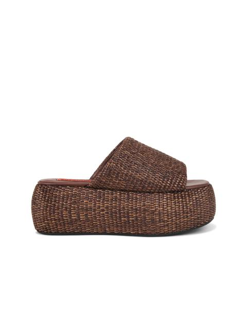 SIMONMILLER Raffia Cloudy Platform