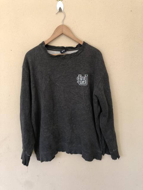 Other Designers Vintage - 🔥vintage stussy distressed sweatshirt