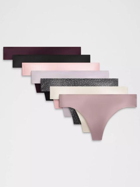lululemon InvisiWear Mid-Rise Thong Underwear *7 Pack