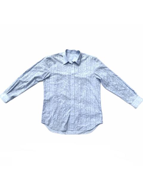 Other Designers Comme des Garcons × Comme des Garcons Homme Plus - CDGHP Ruffle Overprint reversible Shirt