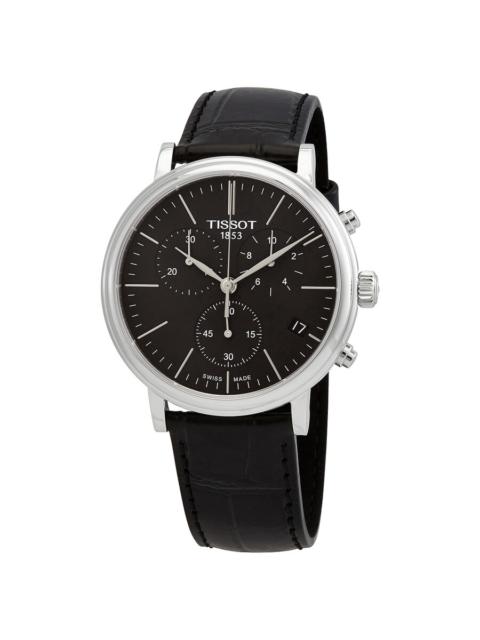 Other Designers Tissot Chronograph Quartz Black Dial Men's Watch T122.417.16.051.00