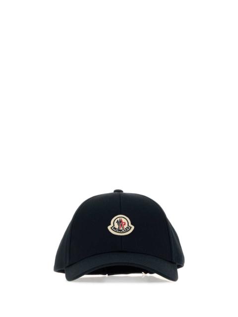 Moncler Moncler Men Black Cotton Baseball Cap