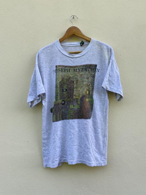Other Designers Vintage - Vintage 90s Very Rare JOSEPH MYERCHIN Art printed tshirt