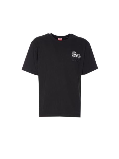 KENZO Kenzo Men Kenzo Happy Tiger Embroidered T-Shirt