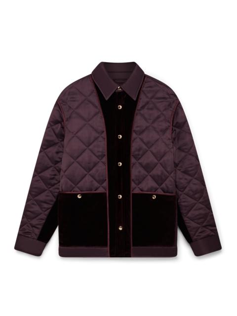CASABLANCA Satin Quilted Jacket | Casablanca Paris