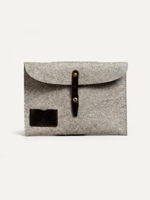 Bleu de Chauffe MISHA 13” LAPTOP SLEEVE  -  NATURAL FELT
