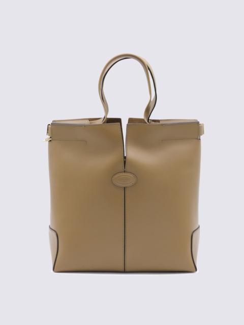 Tod's Tods Beige Leather Totes